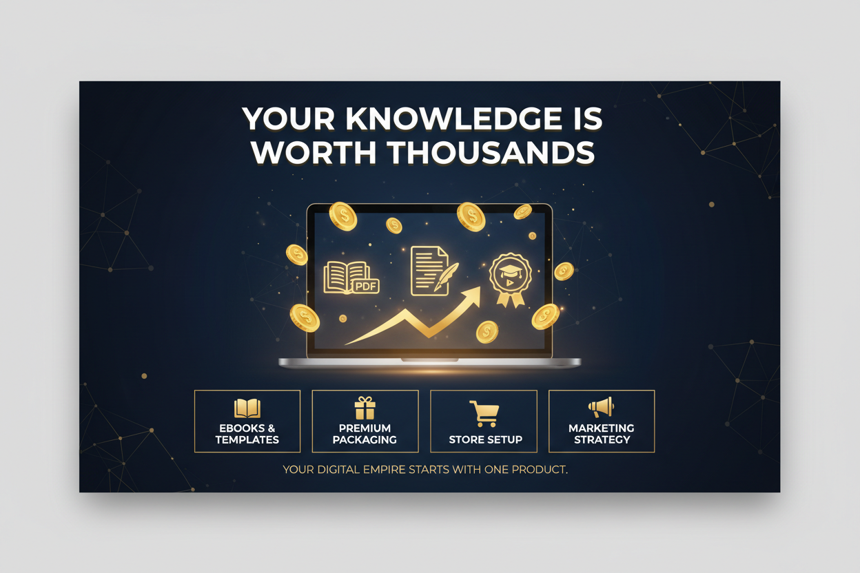 Digital Product Empire: From Idea to First Sale